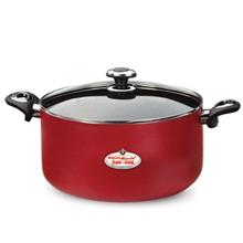 قابلمه سایز 32 گرانیتا با درب شیشه ای زرساب کد GT-432 Zarsab GT432 Pot - Size 32